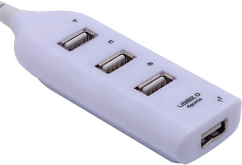 Buy ciciglow 4 Port USB 2.0 Hub,USB Bus Powered,Portable Multi Port USB ...