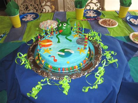 Image result for Alien Birthday Cake