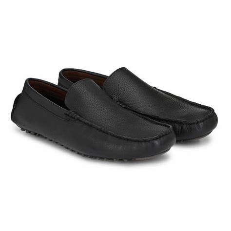 Buy Black Tassel Leather Loafers Shoes for Men Online – Sanfrissco