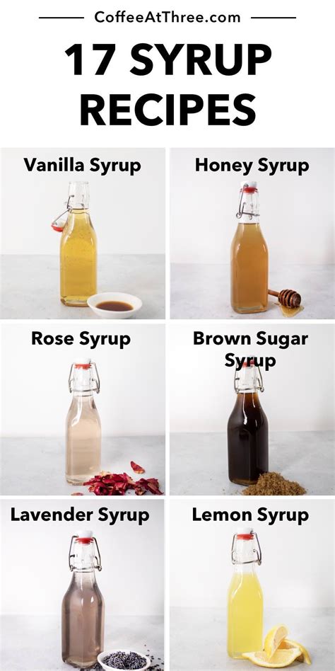 Image result for Syrup Recipes