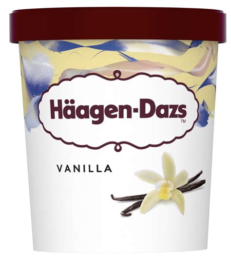 Haagen-dazs Vanilla Ice Cream Tub Ice Cream 457ml – Gluten Free ...