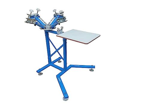 Ghoshtec Single Station Four Color with Stand high cacity Manual Screen ...