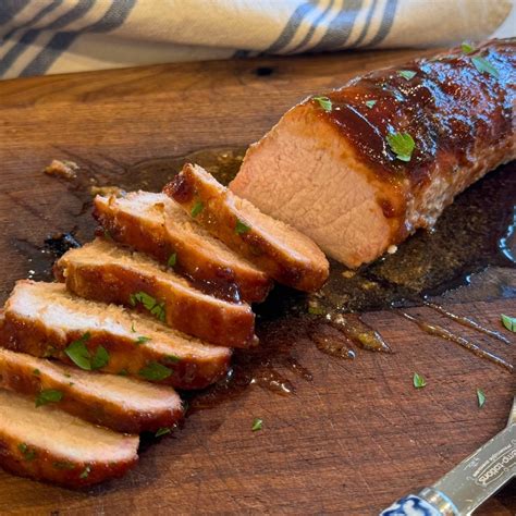 Grilled Pork Tenderloin on Gas or Charcoal Grill