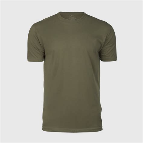 Military Green Crew Neck T-Shirt - True Classic
