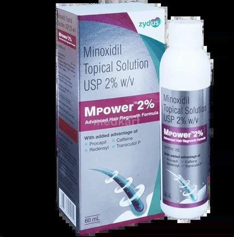 Buy Mpower 5% Solution 60 ml Online | Medkart