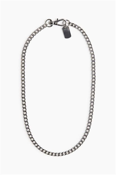 Chunky necklace - Silver-coloured - Men | H&M IN