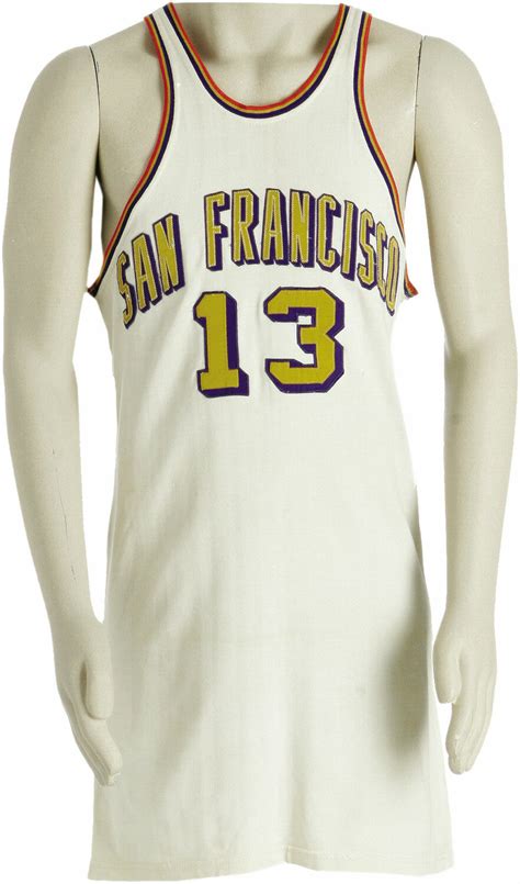 1962-63 Wilt Chamberlain Game Worn Jersey. Just a year after | Lot ...