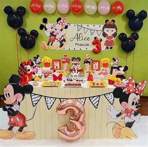 Mickey Mouse & Minnie Mouse / Birthday "Mickey & Minnie Party" | Catch ...