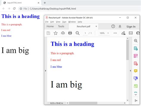 Image result for Advanced HTML PDF