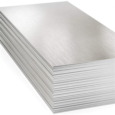 Amazon.com: Size Metal 430 Stainless Steel Sheet Metal, 24GA, #4 ...