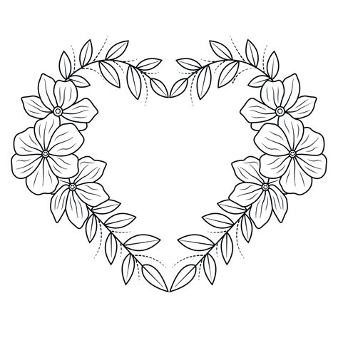 Coloring Pages Pretty Flowers