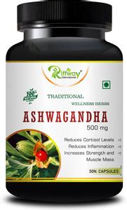 Riffway Ashwagandha S-EX Desire Capsules Builds Power Reduce Stress ...