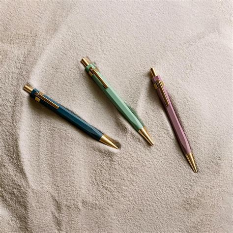 Ystudio Glamour Evolve Ocean Sustainable Ballpoint Pen in Teal Green ...