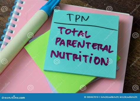 TPN Total Parenteral Nutrition - Medical Term For Infusing A Specialized Form Of Food Through A ...