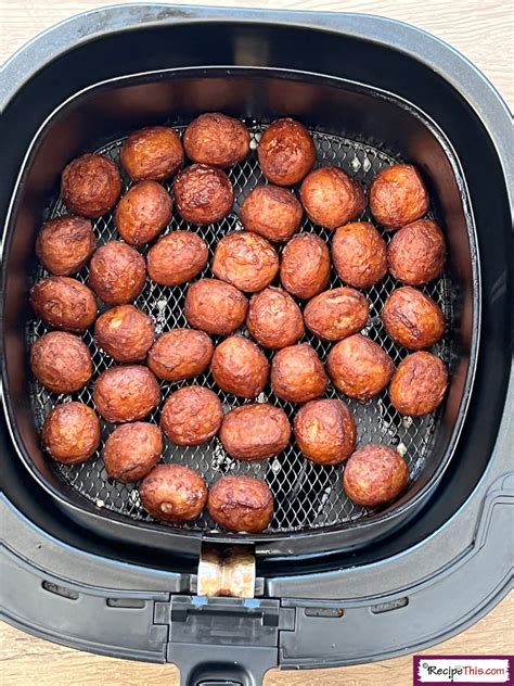 Frozen Swedish Meatballs In Air Fryer | Recipe This