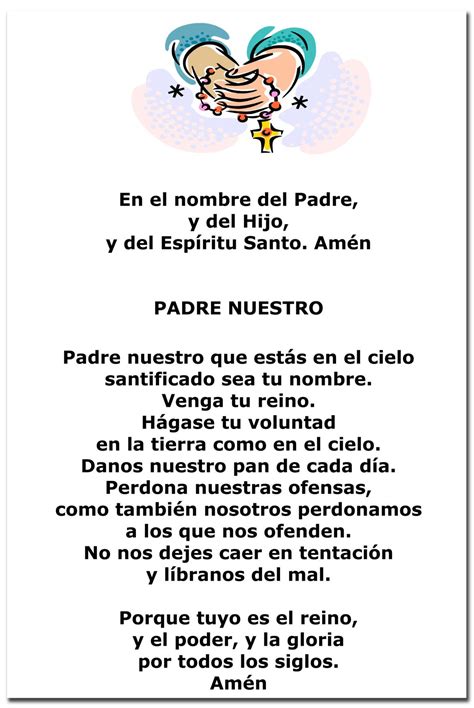 Padre Nuestro Catolico Oracion - Despo