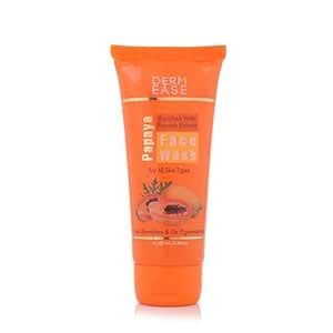 DERM EASE Papaya Face Wash 100ml Tube : Amazon.in: Beauty