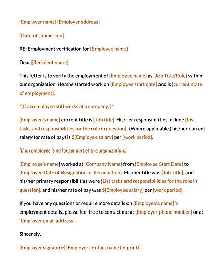 Image result for Address Verification Letter Example