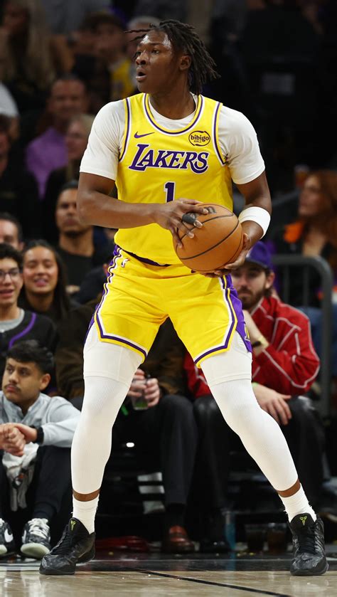 Lakers' Adou Thiero To Be Reevaluated In Four Weeks For MCL Sprain ...
