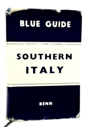 Southern Italy with Sicily and Sardinia (Blue Guides) : Rossiter ...