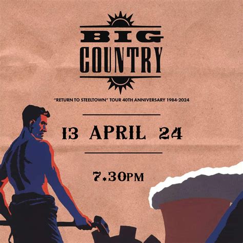 Iconic Band "Big Country" return to Marine Hall, Fleetwood after 41 years – Discover Wyre
