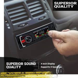 JBRIDERZ KX-A4000 with AUX/Bluetooth/USB/ MP3 E 300 Car Stereo Price in ...