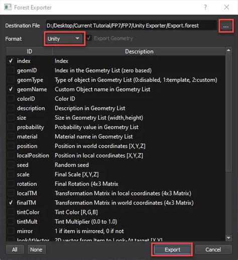 How to Export a Unity Project 的图像结果