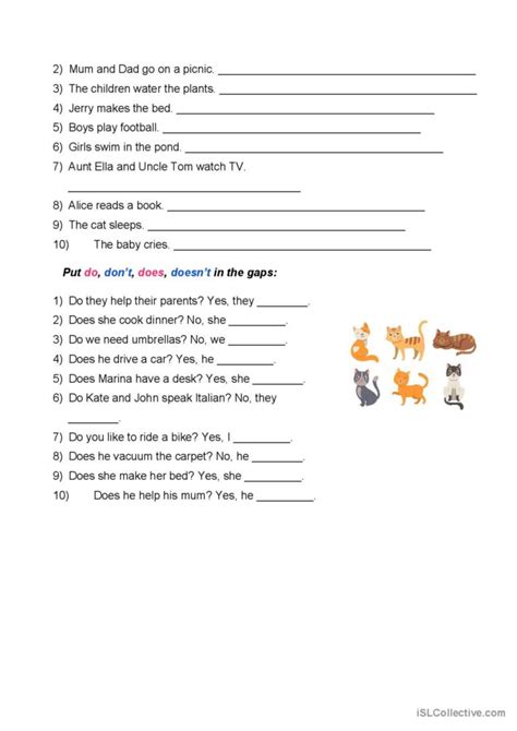 Image result for Present Simple Negative Multiple Choice