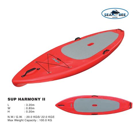 KAYAK STAND UP PADDLE BOARD SUP , KUNGFU, HARMONY KR11, FF11, KR10 ...