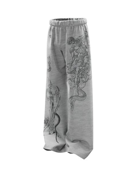Solace Grey Baggy Pants