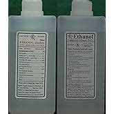 Generic Ethyl Alcohol aka Ethanol,absolute, 99.99% pure 500 ml (Pack of ...