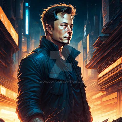 Elon Musk As An Undercover Cop by WORLDOFAI on DeviantArt