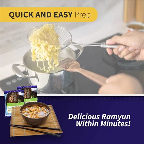 Buy Pulmuone Non-Fried Ramyun Korean Noodles - 4 Pack Korean Instant ...