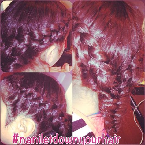 Inside Out French Braid Tutorial 的图像结果