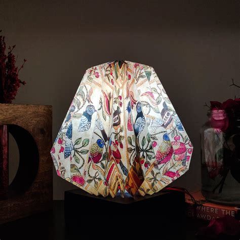 FRAKTUR COLLAPSIBLE ORIGAMI TABLE LAMP for diwali gifting made in india ...