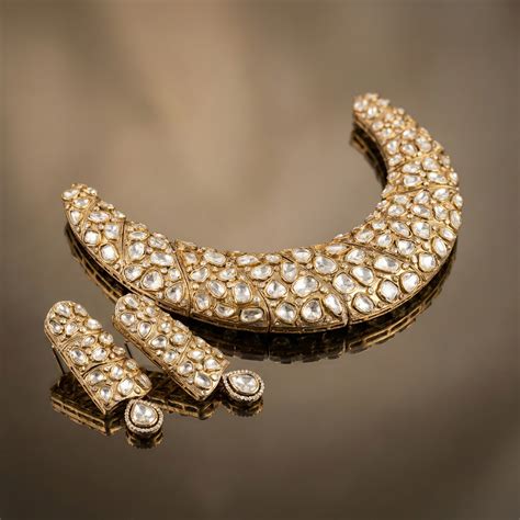 ORELYS Polki Collar Necklace