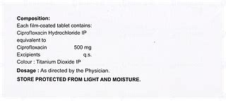 Ciprodac 500 Tablet – Bacterial Infection Treatment