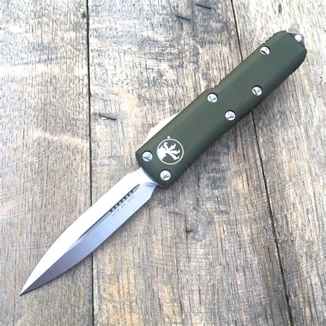 Microtech OD Green UTX-85 D/E OTF Auto Knife ( 232-4OD Satin ...