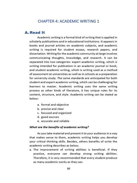 Image result for Examples of Academic Writing