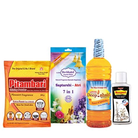 Buy Pitambari Puja Kit - Pitambari Shining Powder 150gm + Rooperi ...
