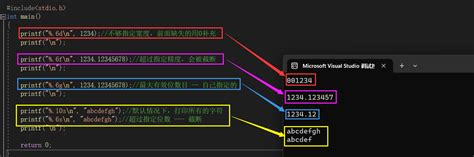 Printf Tutorial 的图像结果