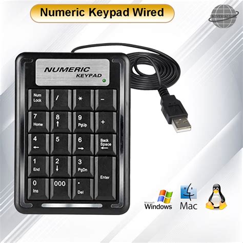 Image result for Numeric Keypad 6 Key Keyboard