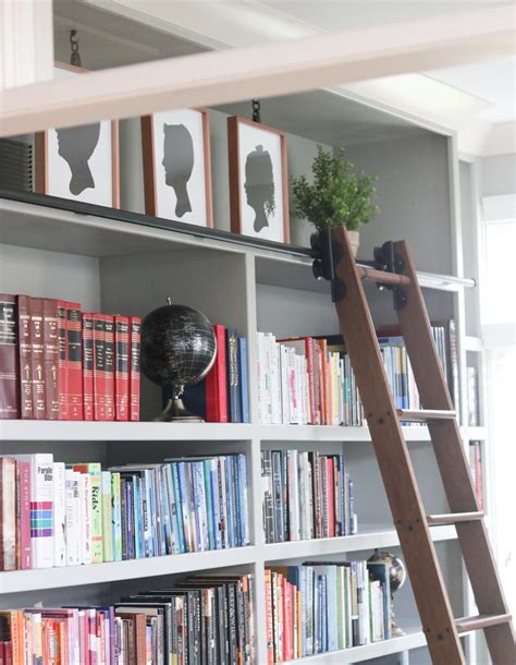 Image result for Rolling Library Ladder How to Build