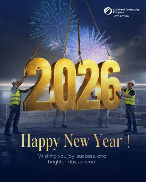 #alshirawicontracting #civildivision #happynewyear #buildingthefuture #progressandgrowth # ...