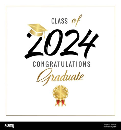 Congratulations Class Of 2024 Clip Art