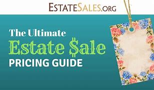 Image result for Estate Sale Pricing