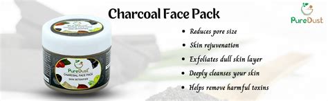 PureDust Charcoal Face Pack (15 g) : Amazon.in: Beauty
