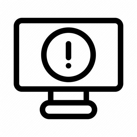 Image result for Monitor and Alert Icon