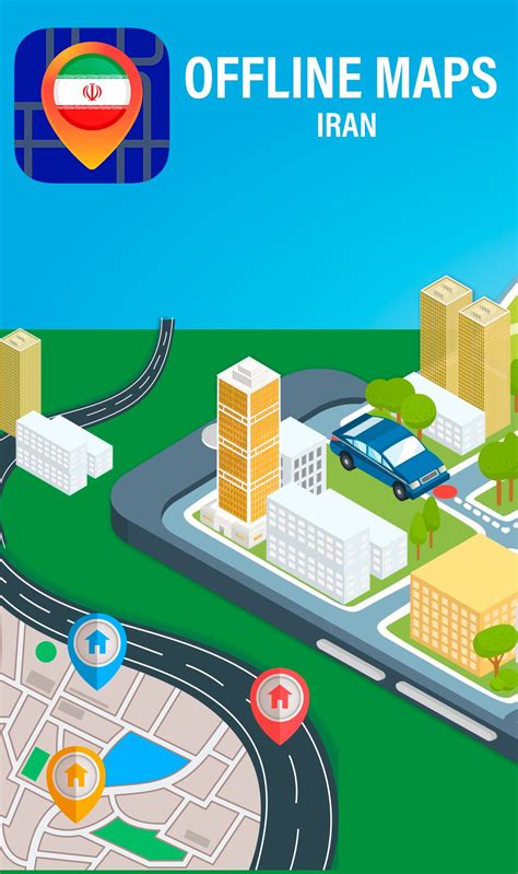🔎Maps of Iran: Offline Maps Without Internet APK برای دانلود اندروید