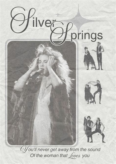 Silver Springs, Fleetwood Mac | Libro de cine, Póster gráfico, Póster ...